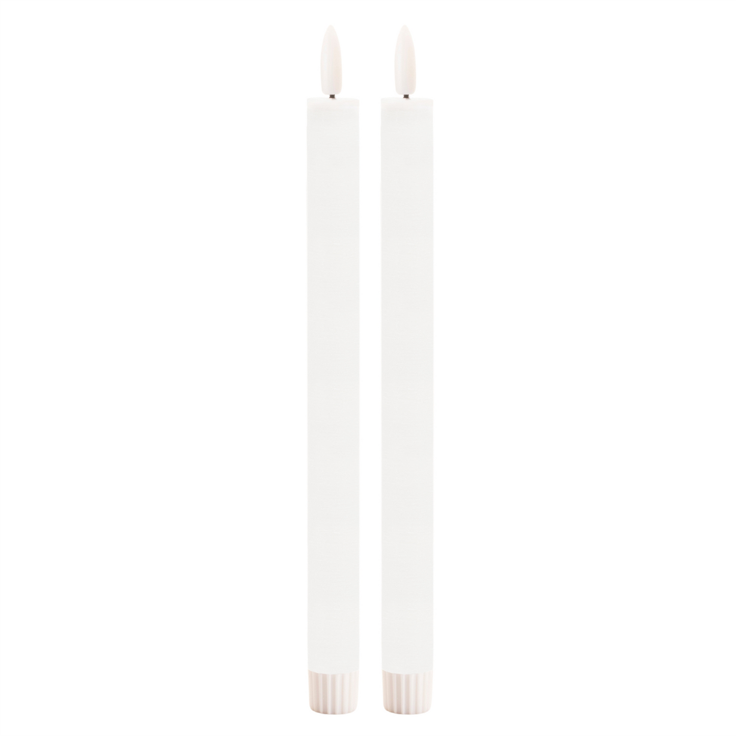 FIA Wick White Taper Candle (Set of 2)