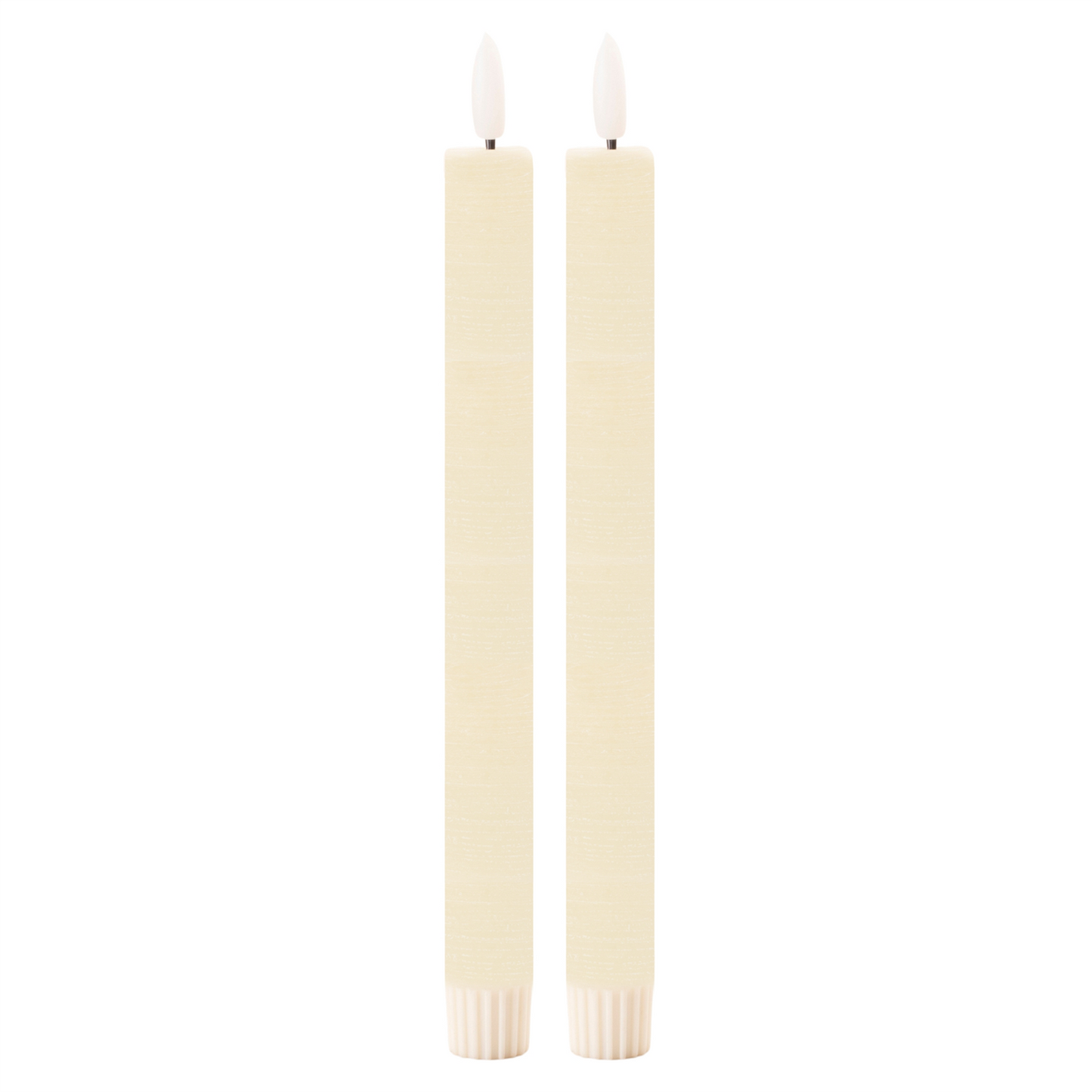 FIA Wick Ivory Taper Candle (Set of 2)
