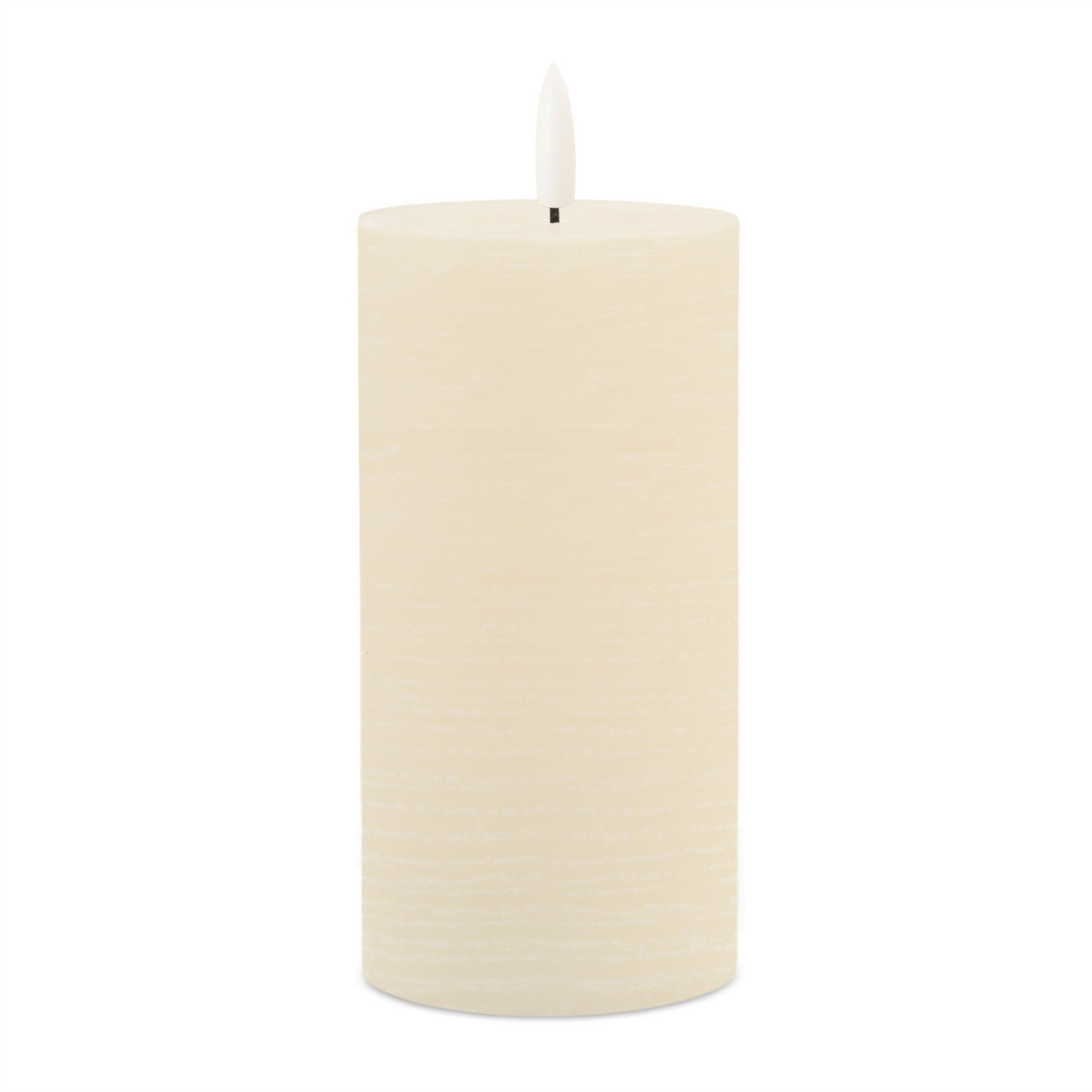 FIA Wick Ivory Pillar Candle (Set of 2)