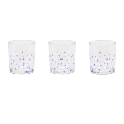 Votive Holder (Set of 3) 2.5"D x 3"H Glass