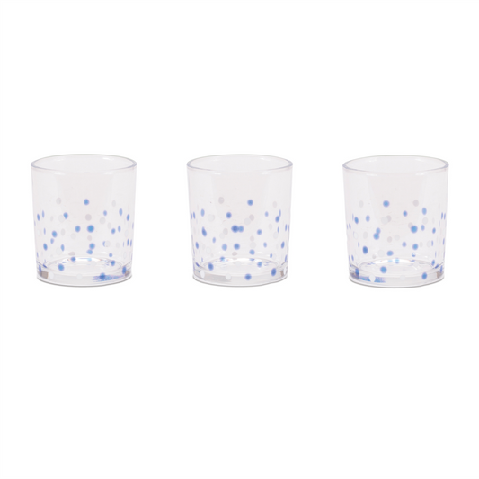 Votive Holder (Set of 3) 2.5"D x 3"H Glass