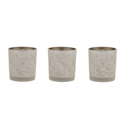 Votive Holder (Set of 3) 2.5"D x 3"H Glass