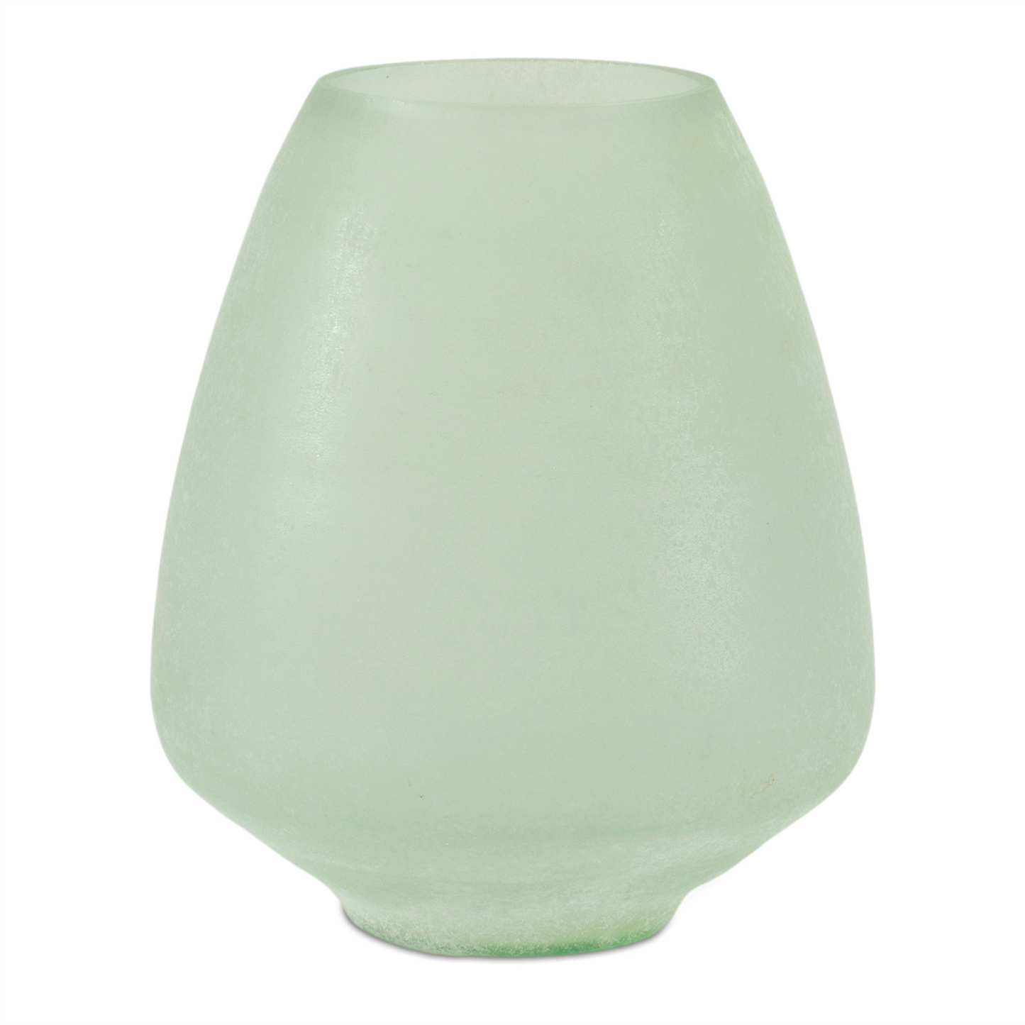 Green Glass Vase