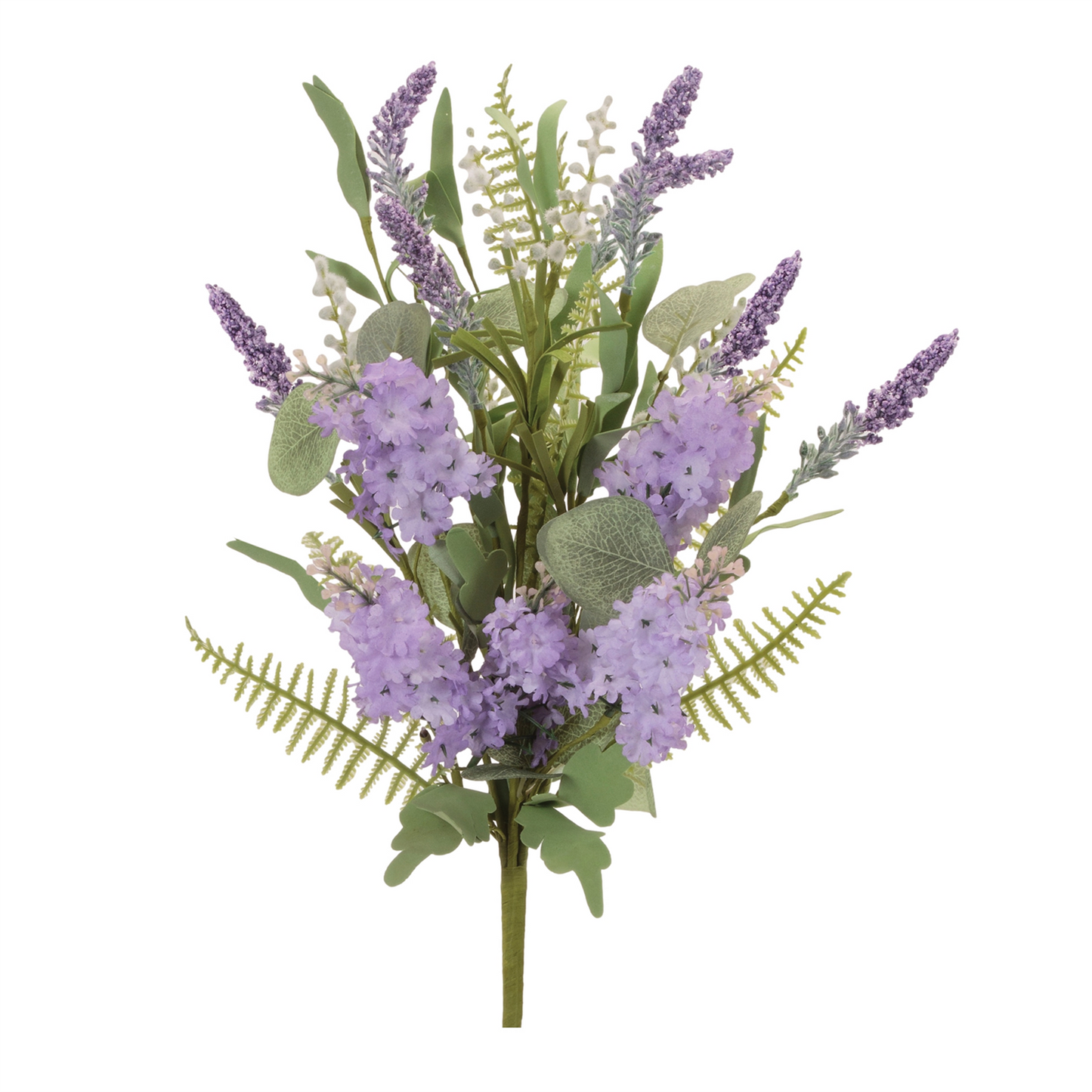 Mixed Lavender Bush (Set of 2) 22.5”H Polyester