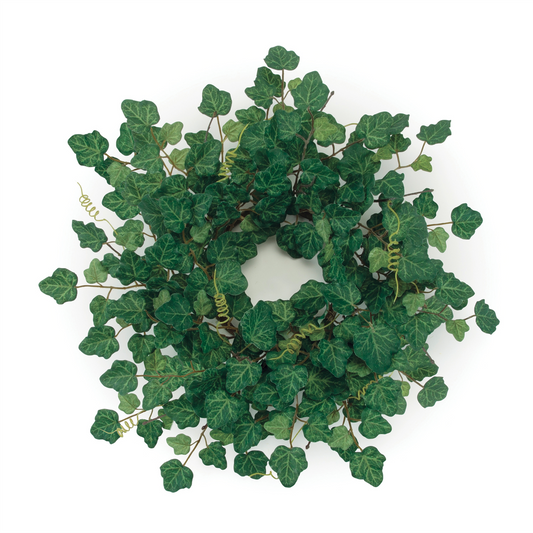 Ivy Leaf Foliage Wreath 19"D