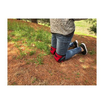 Red Memory Foam Knee Pads