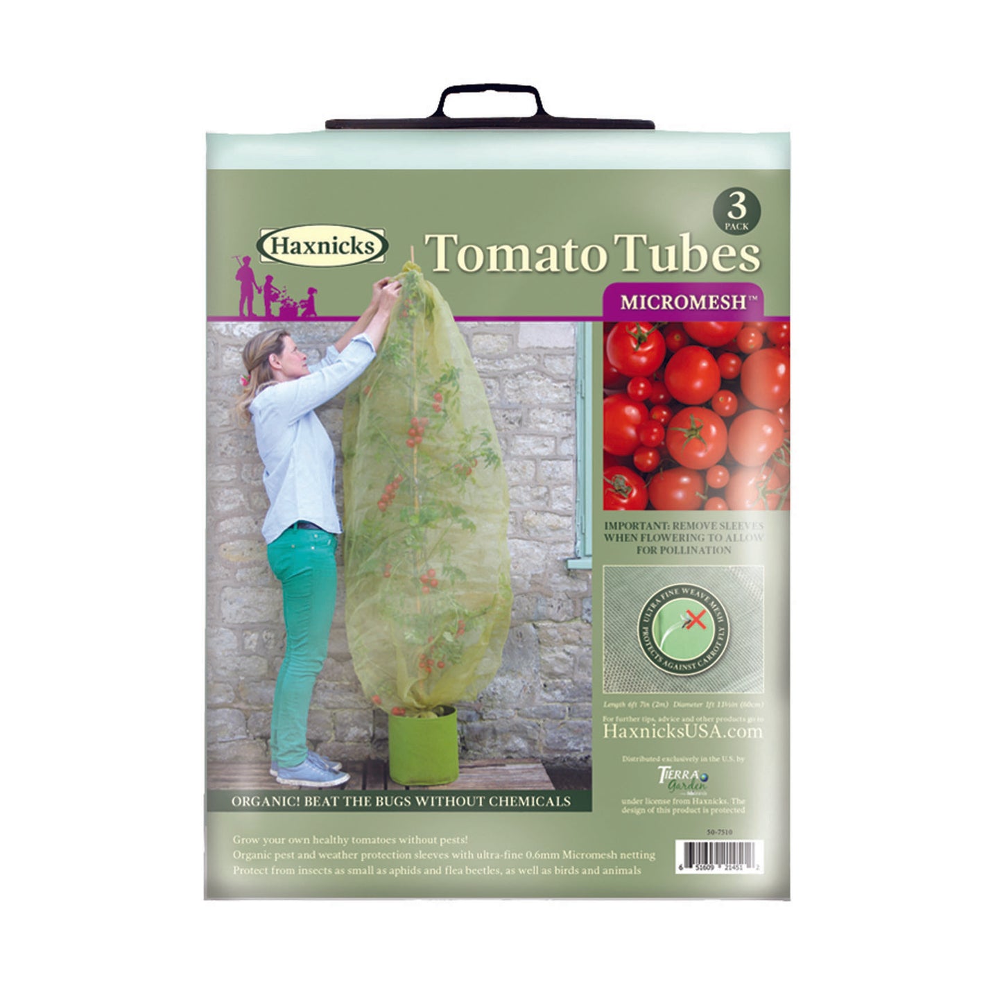 Micromesh Tomato Tube 3pk