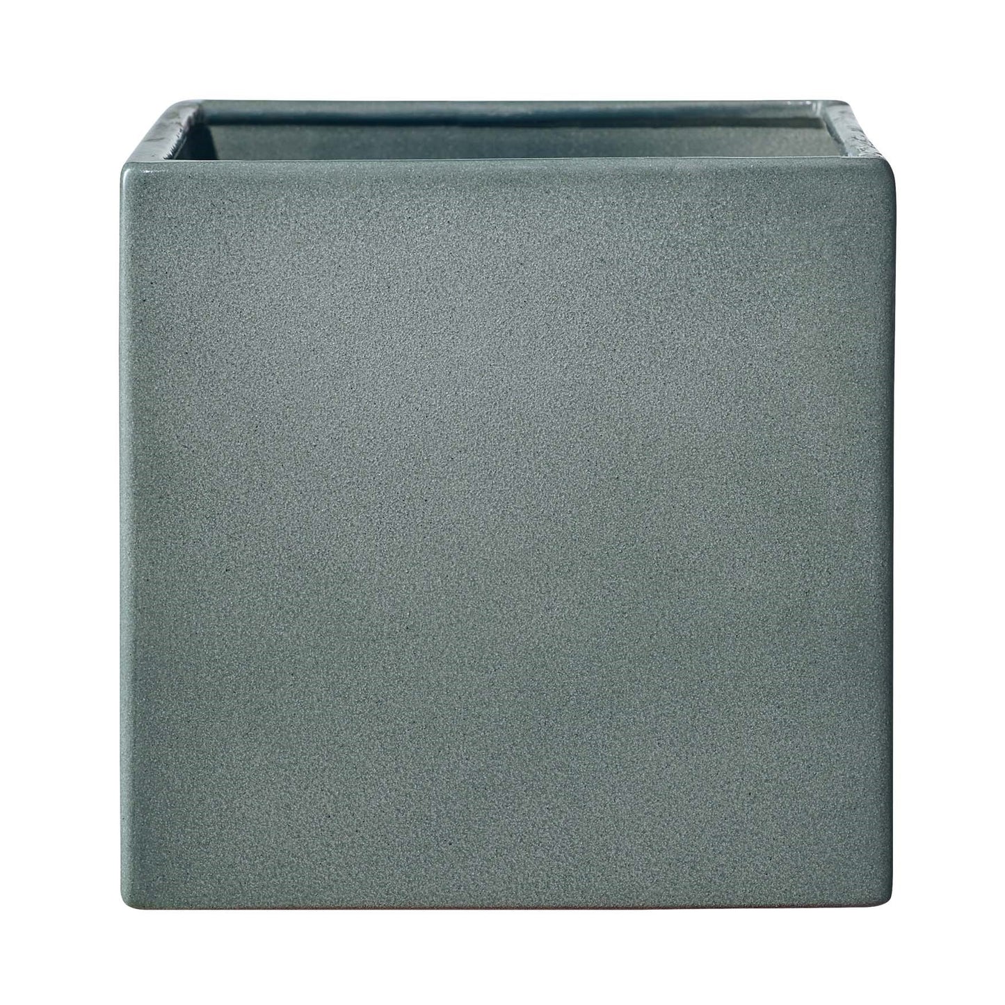5.1" Olive Green Ceramic Latina Effect Pot