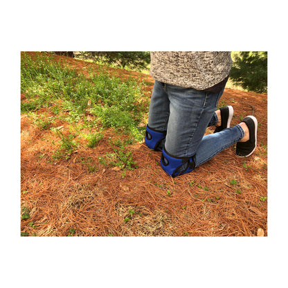 Blue Memory Foam Knee Pads