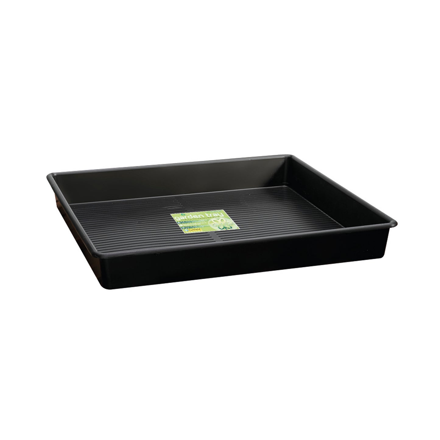 40" Black Square Garden Tray