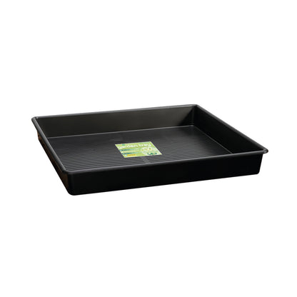 40" Black Square Garden Tray