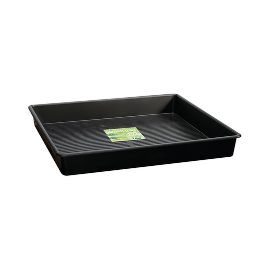 40" Black Square Garden Tray