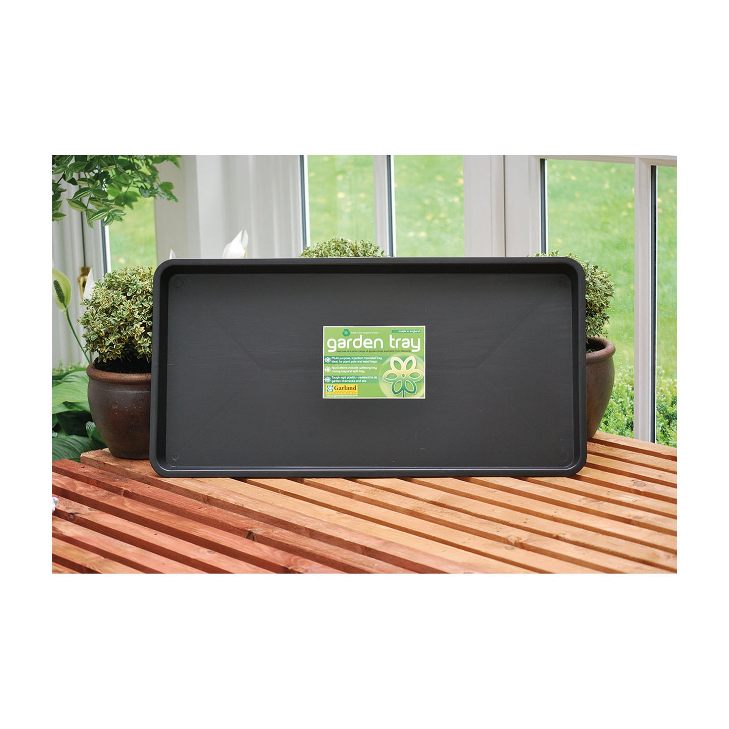 Black Maxi Garden Tray