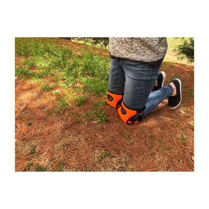 Orange Memory Foam Knee Pads