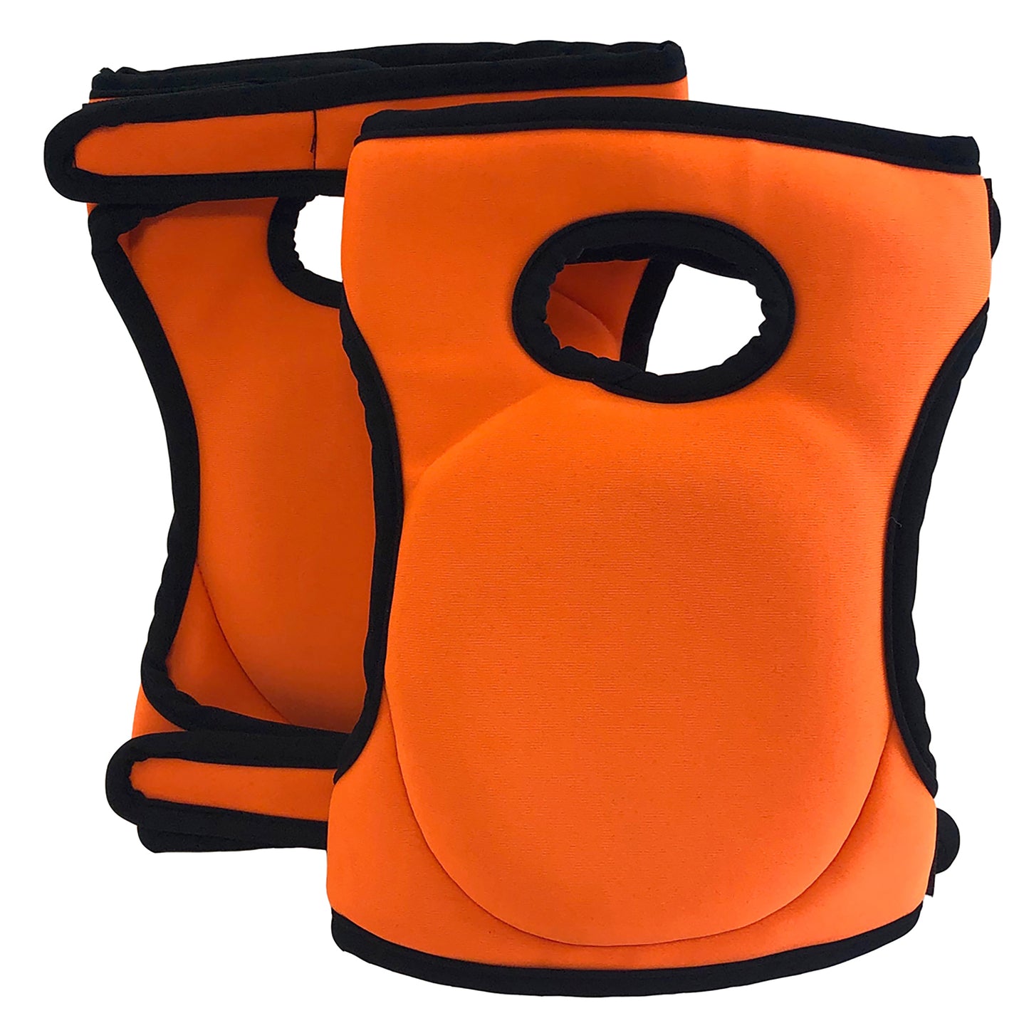 Orange Memory Foam Knee Pads