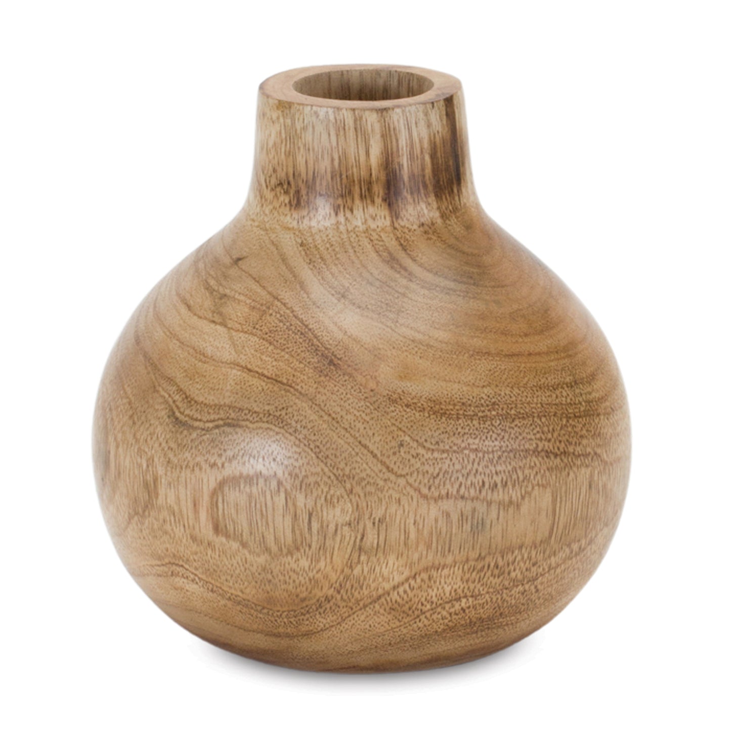 Natural Wood Bud Vase (Set of 3)