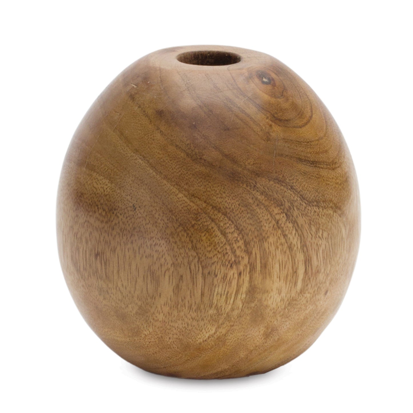 Natural Wood Bud Vase (Set of 3)