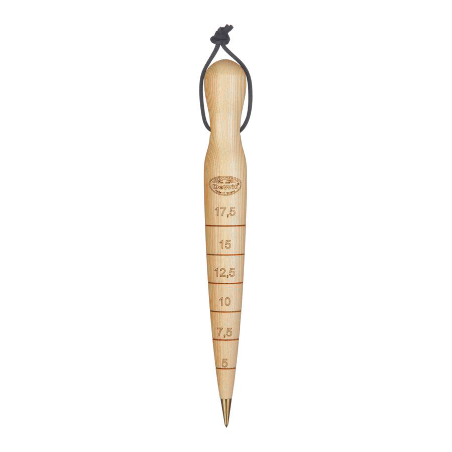 DeWit Dibber - Wooden with Brass Tip