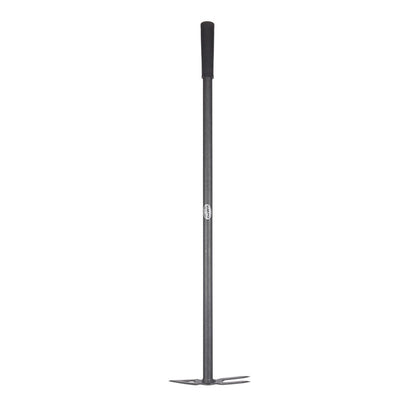 DeWit Comby Hoe - 2 Tine Cultivator /  Diamond Shaped Long Handle