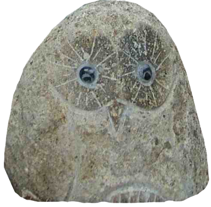 2" Boulder Owl