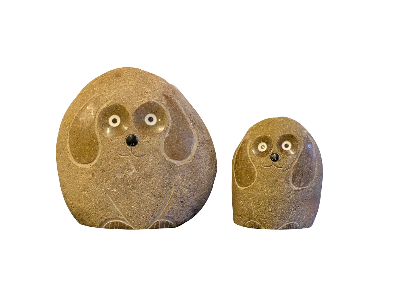 Family of Boulder Dogs 2 Pcs 8"12"