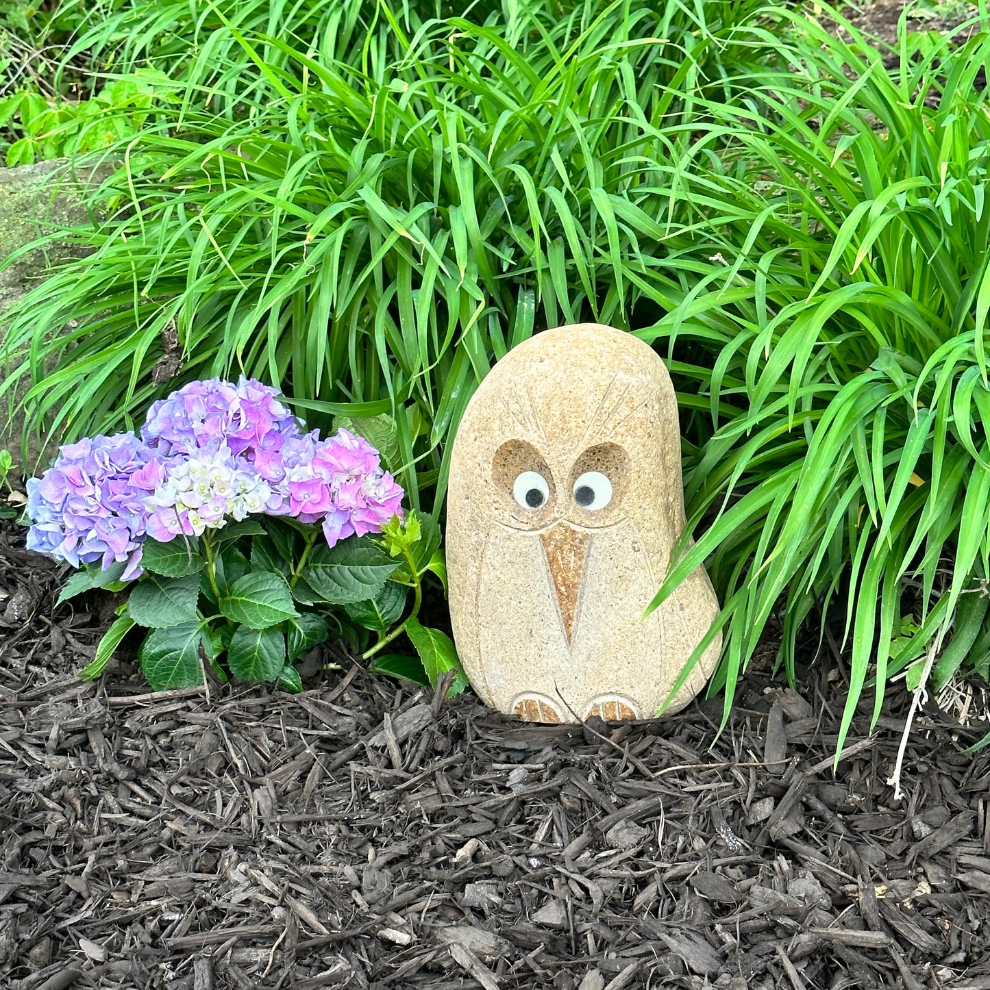 12"H Boulder Angry Bird