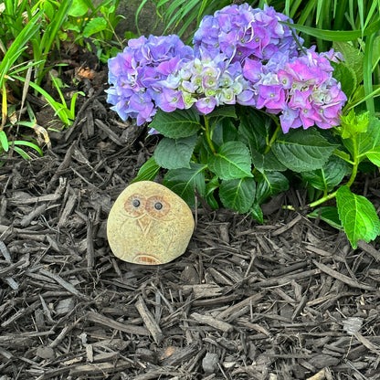 4" Boulder Owl