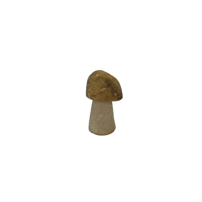 5"H Granite Boulder Mushroom