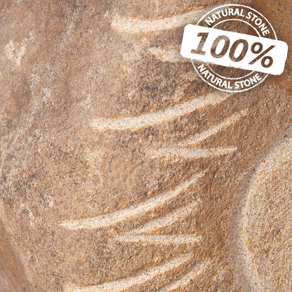 4" Boulder Standing Hedgehog