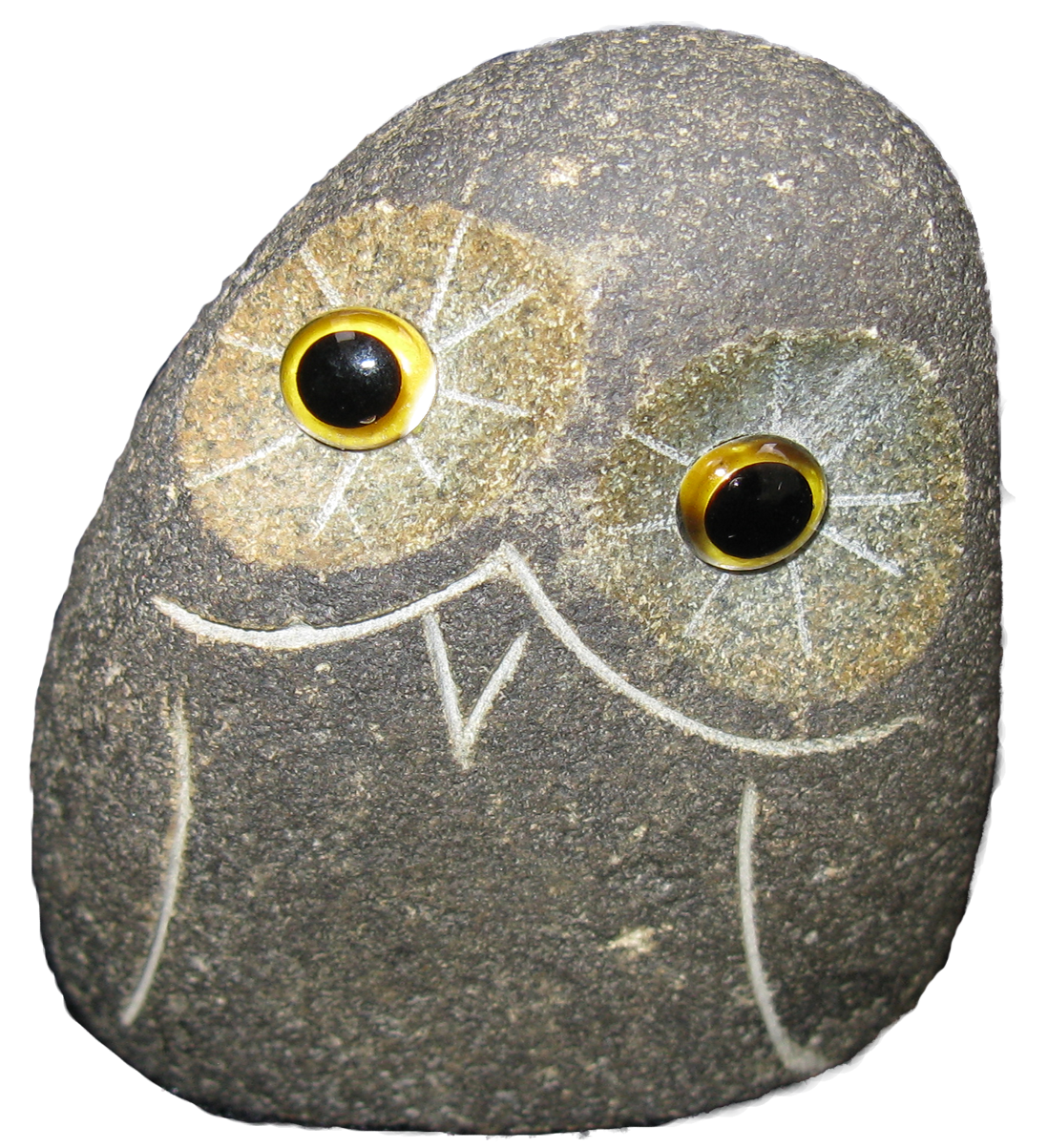 2" Boulder Owl