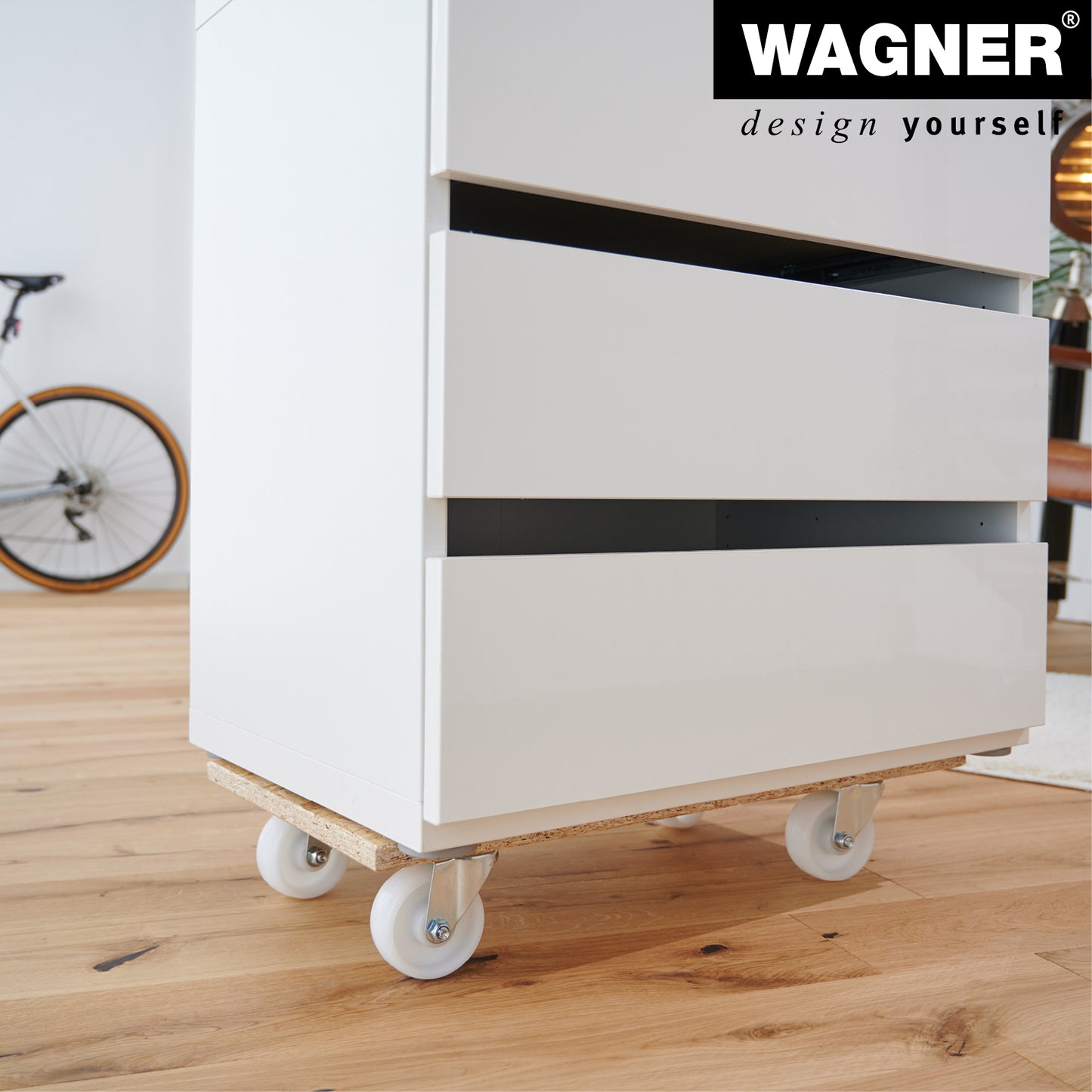 23" x 12" Wood Moving Dolly